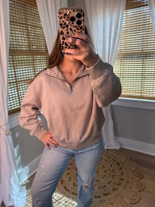 WILLOW FLEECE PULLOVER