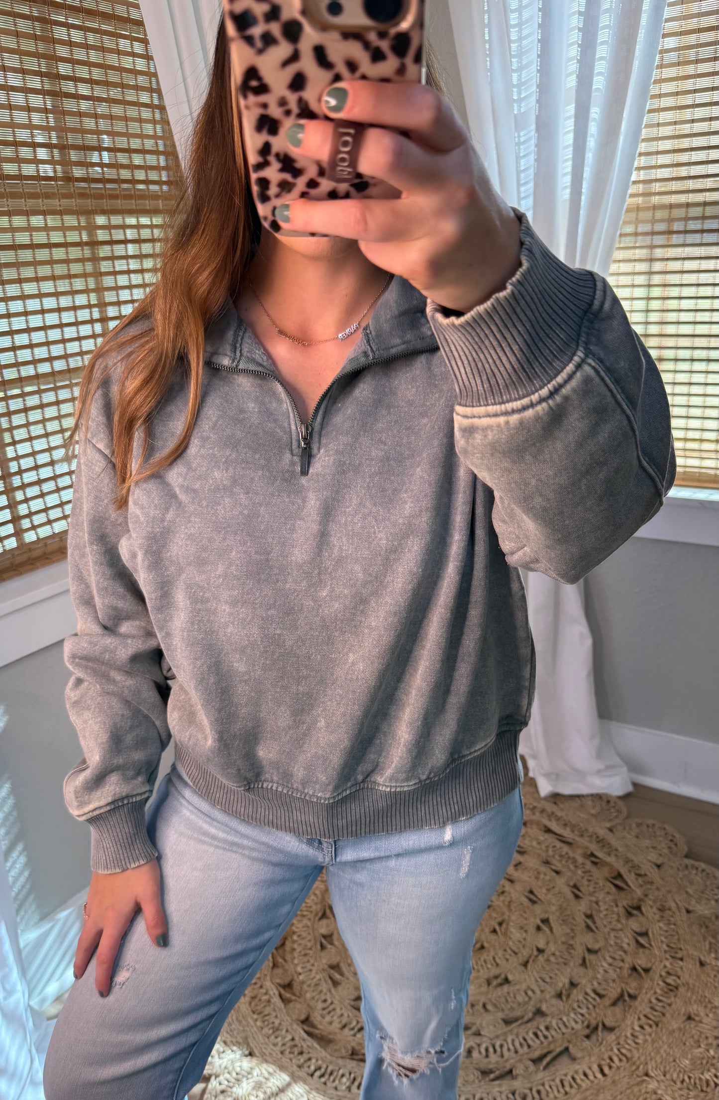 WILLOW FLEECE PULLOVER