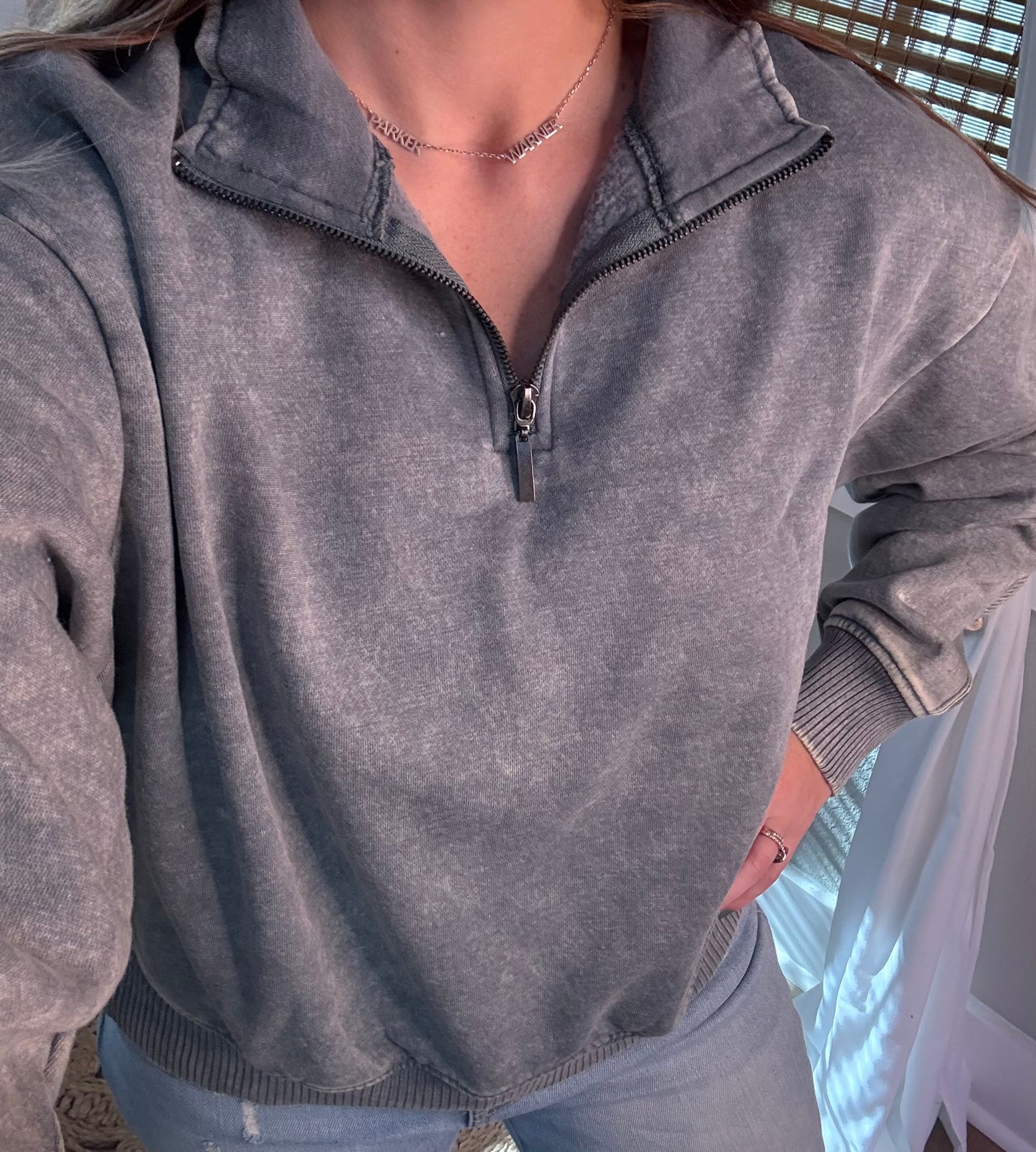 WILLOW FLEECE PULLOVER