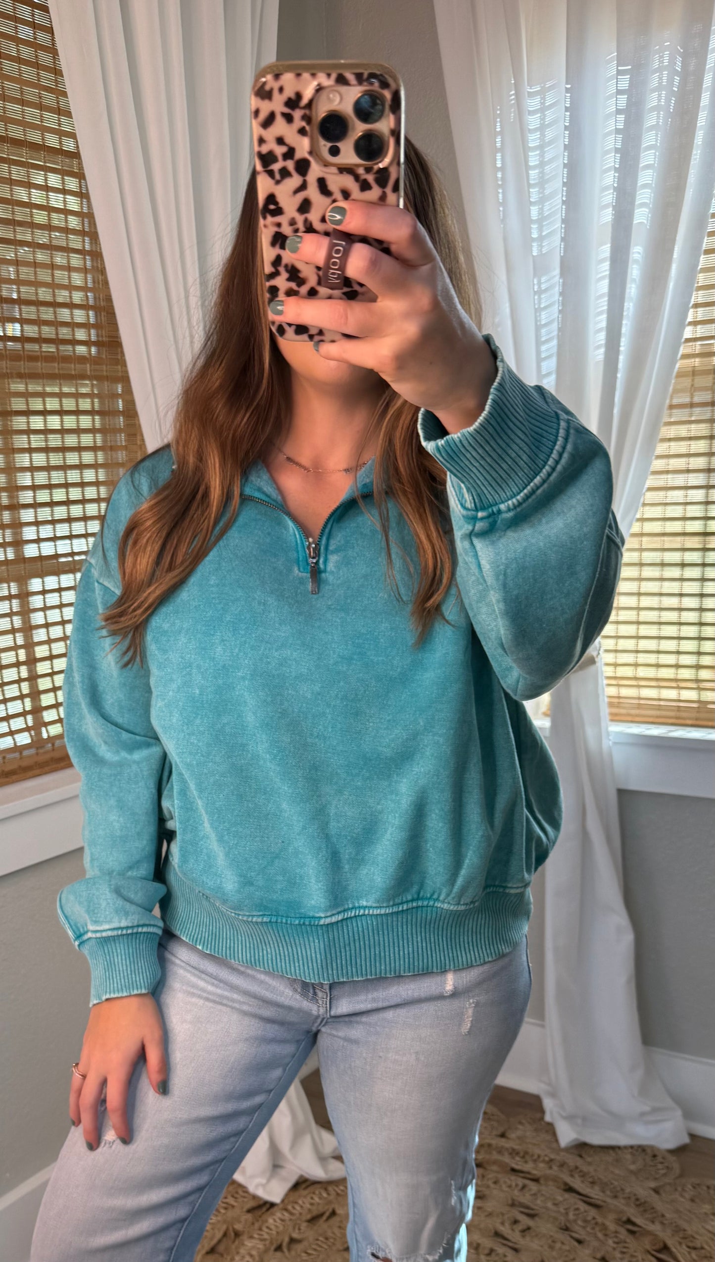 WILLOW FLEECE PULLOVER