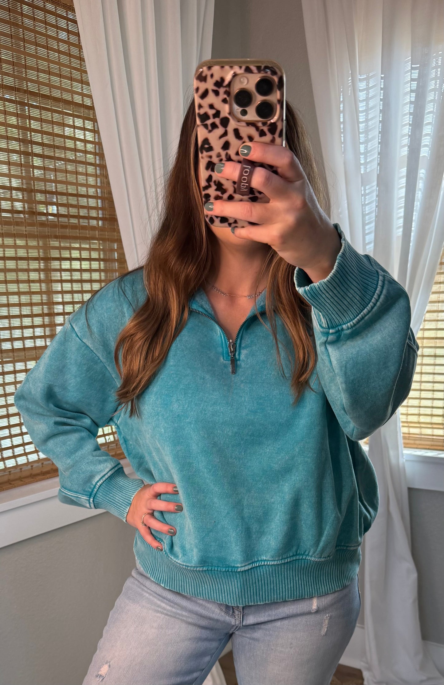 WILLOW FLEECE PULLOVER