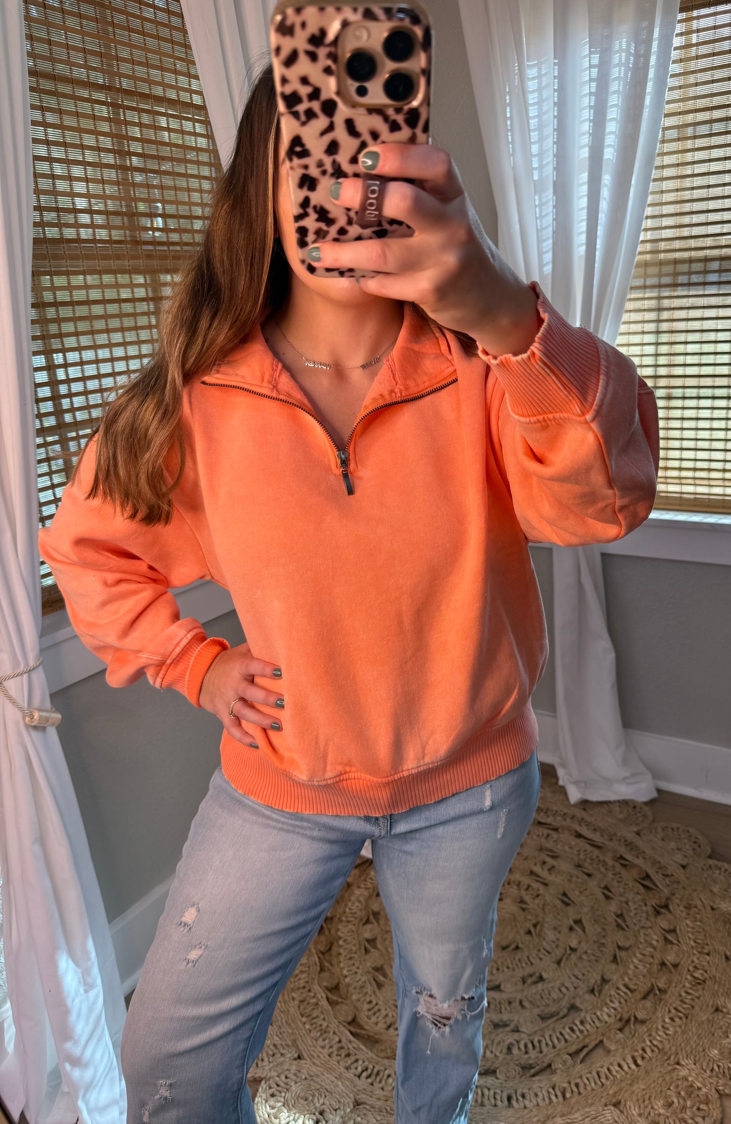 WILLOW FLEECE PULLOVER