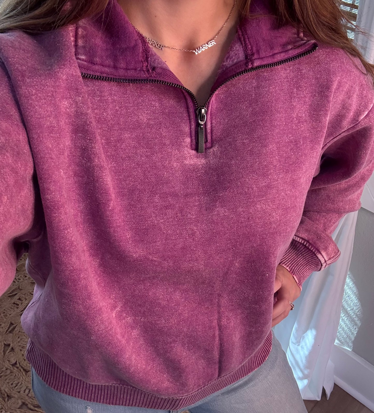 WILLOW FLEECE PULLOVER