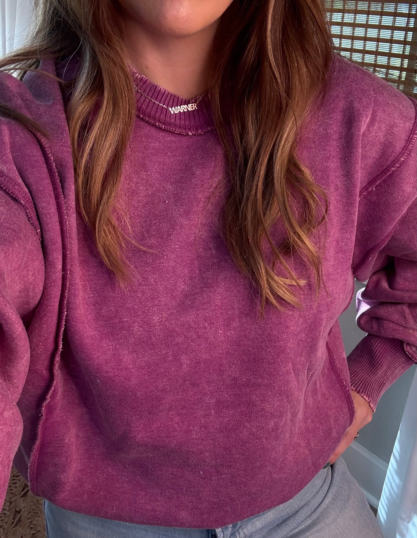 EXPOSED WILLOW SWEATSHIRT