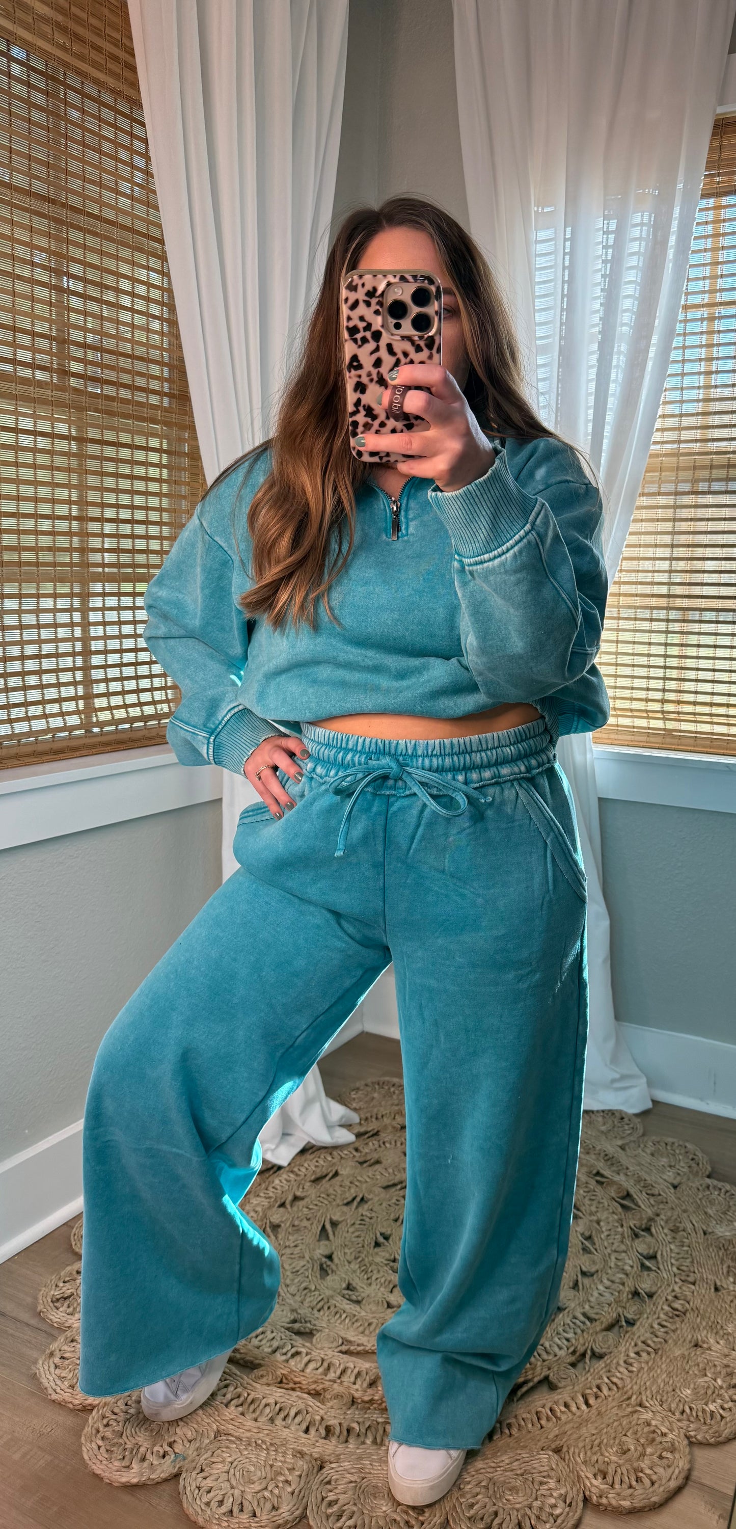 WILLOW FLEECE PALAZZO PANT