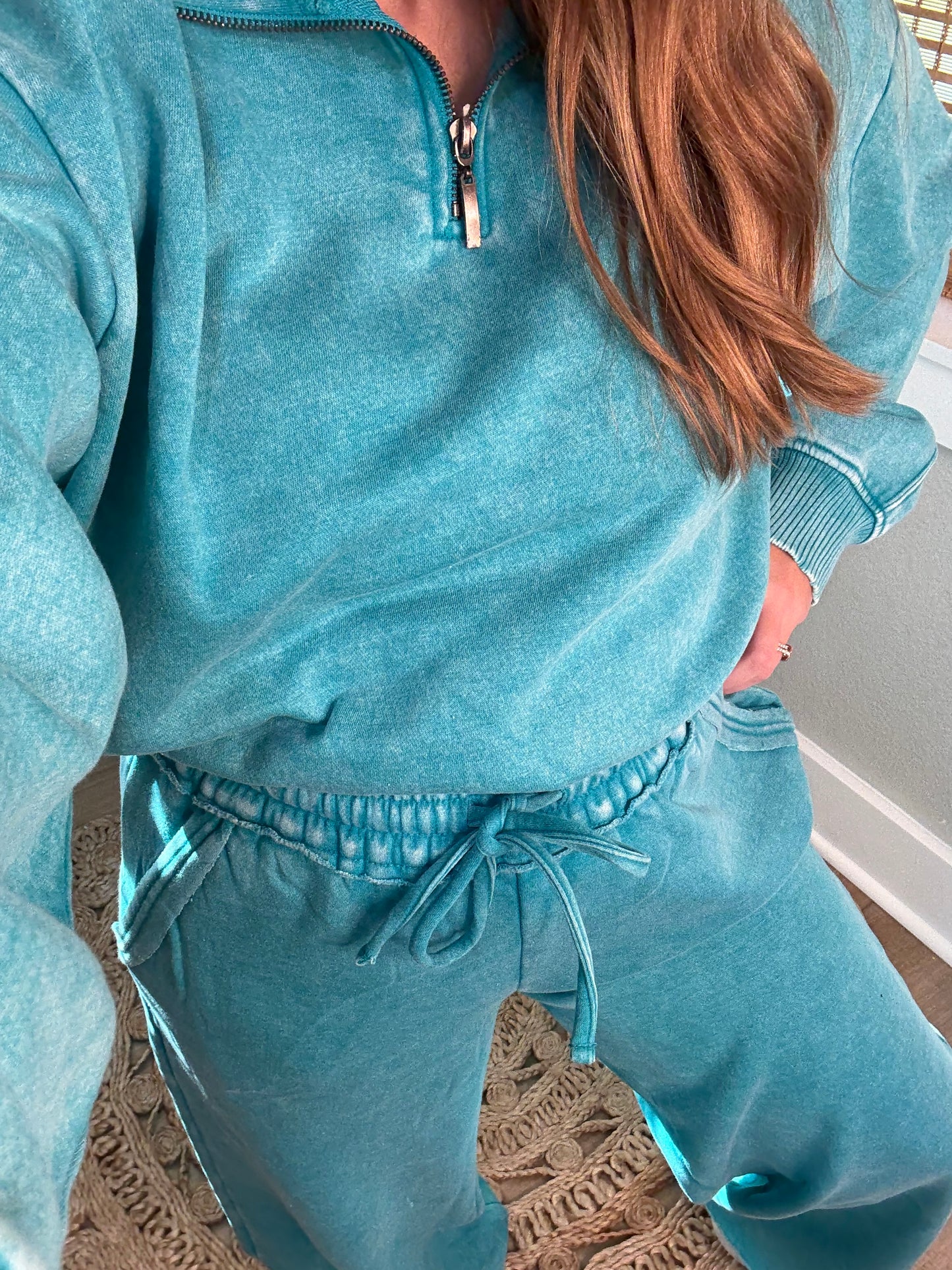 WILLOW FLEECE PALAZZO PANT