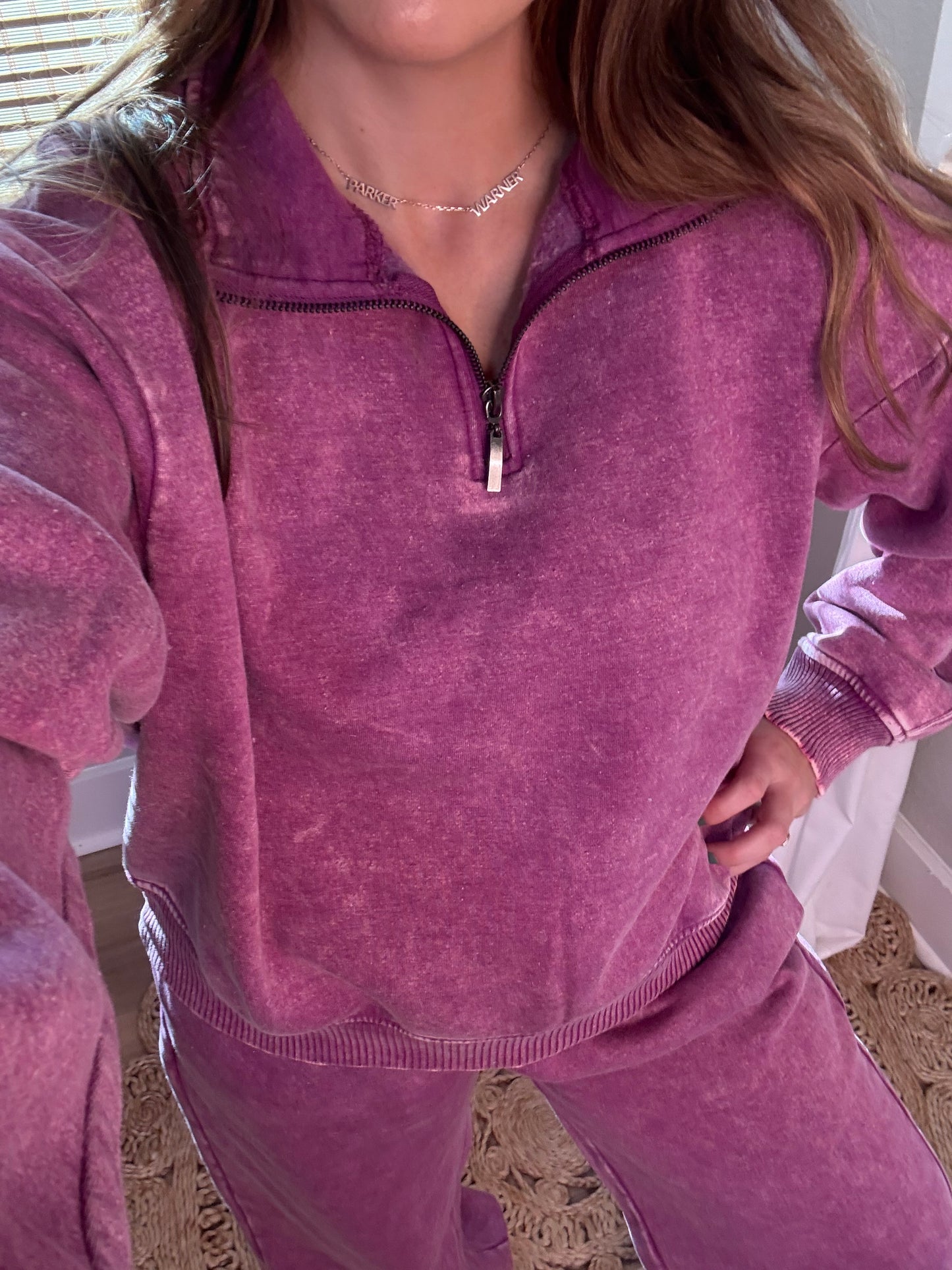 WILLOW FLEECE PULLOVER